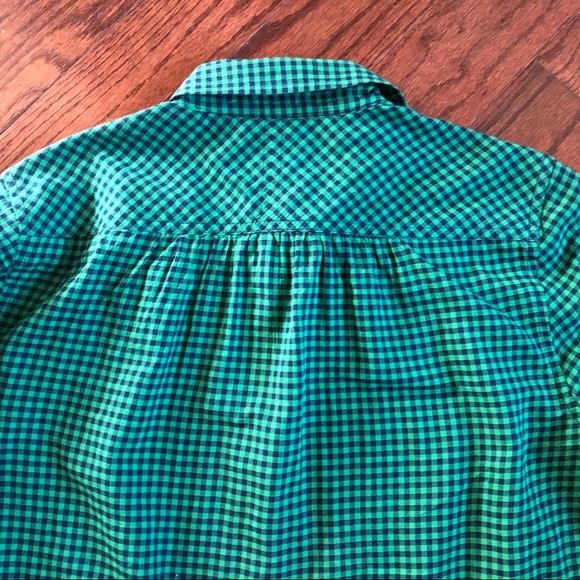 J.Crew checked popover blouse - Picture 4 of 4